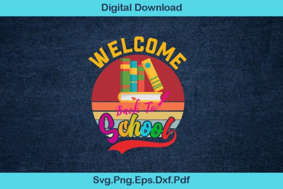 Welcome Back to School SVG T-Shirt: A Versatile Design for Creative Expression
